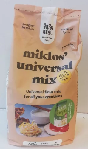 Miklos univerzális lisztkeverék 1 kg gluténmentes