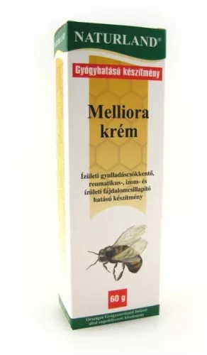 Naturland melliora krém 60 gr izületi gyulladás csökkentő