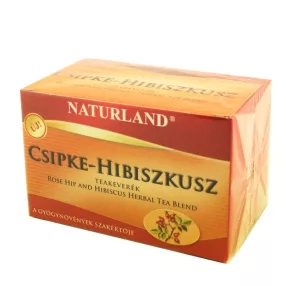 Naturland csipke+hibiszkusz tea filteres 20x3gr