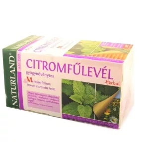 Naturland citromfűlevél filtertea 25x1gr