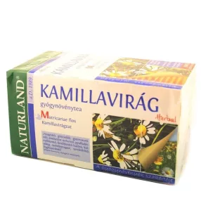 Naturland kamillavirág filteres tea 25x