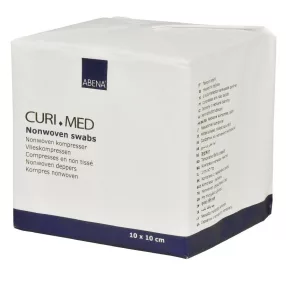   Curi-med nem szőtt sebfedő nem steril 10 x 10 cm (abena) 100 db/doboz