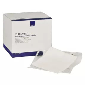   Curi-med nem szőtt sebfedő steril 2 db/csomag 10 x 10 cm 100 db/doboz (abena)